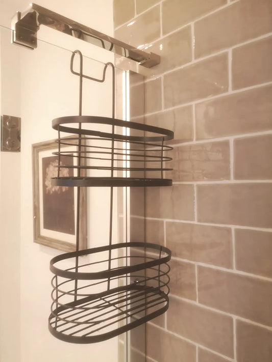 2-Tier Hanging Storage Organizer For Bathroom/Kitchen & Home