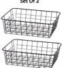 Set of 2 Food Baskets & Storage Optimizer