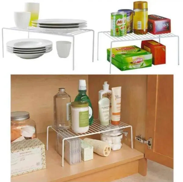 Inside Cabinet Seprator and Shelf Storage Organizer