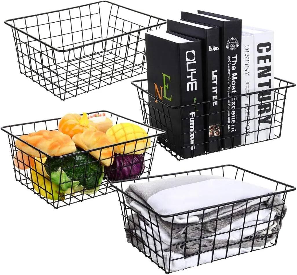 Set of 2 Food Baskets & Storage Optimizer