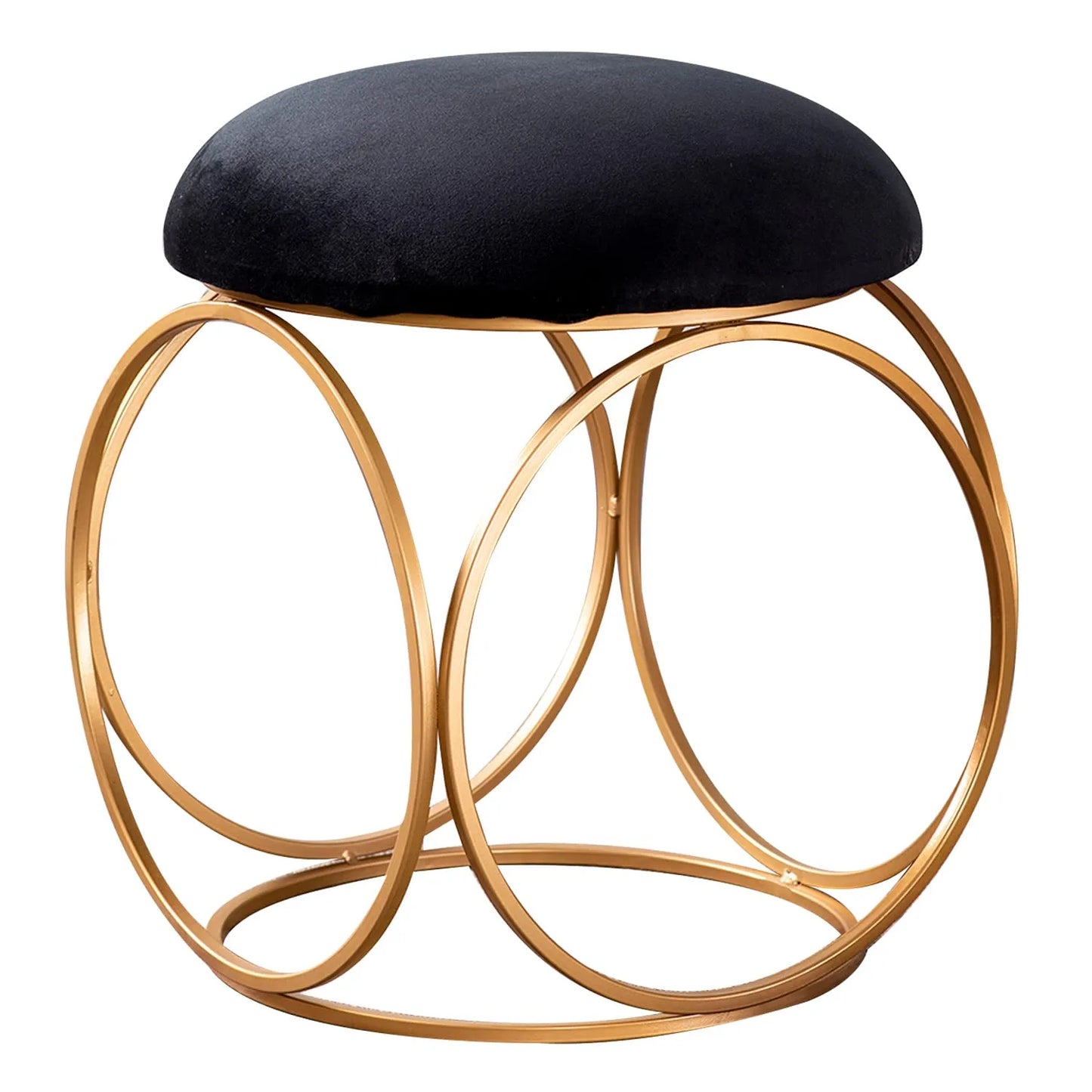 Metal Ottoman Style Stool.